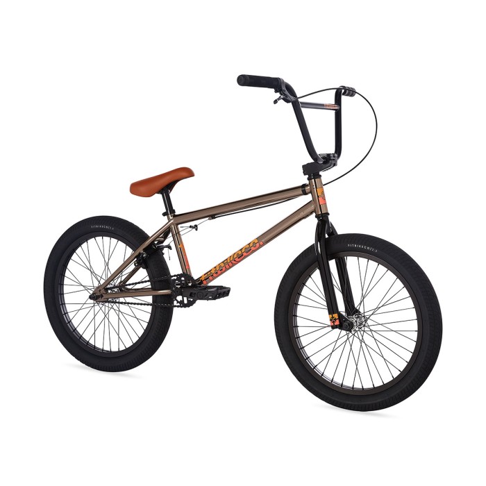 Fitbikeco. Series One 20.25"  / Smoke Chrome/ Hot Rod Red