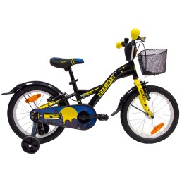 4KIDS Nightman 16" dydis 10" (25.5 cm) (plieninis, juoda/mėlyna) 4KIDS Nightman 16" dydis 10" (25.5 cm) (plieninis, juoda/mėlyna)