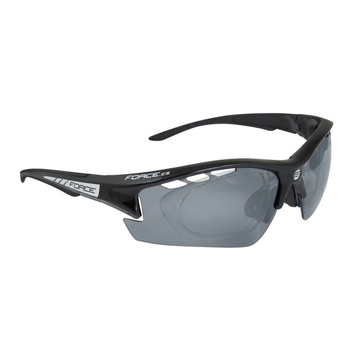 Akiniai FORCE Ride Pro keičiami lęšiai UV 400 (juoda) Akiniai FORCE Ride Pro keičiami lęšiai UV 400 (juoda)