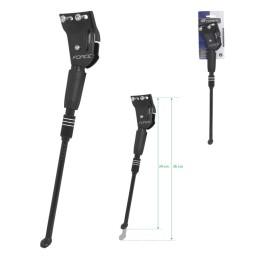 Atraminė kojelė Force 24-29" Alu juoda
