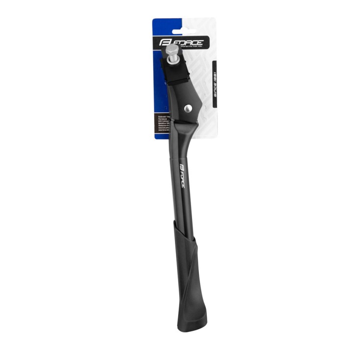 Atraminė kojelė FORCE E-bike 26-28" reguliuojama (aliuminė, juoda) Atraminė kojelė FORCE E-bike 26-28" reguliuojama (aliuminė, juoda)