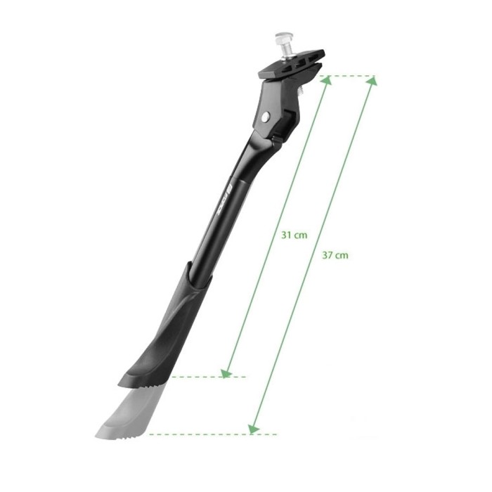 Atraminė kojelė FORCE E-bike 26-28" reguliuojama (aliuminė, juoda) Atraminė kojelė FORCE E-bike 26-28" reguliuojama (aliuminė, juoda)