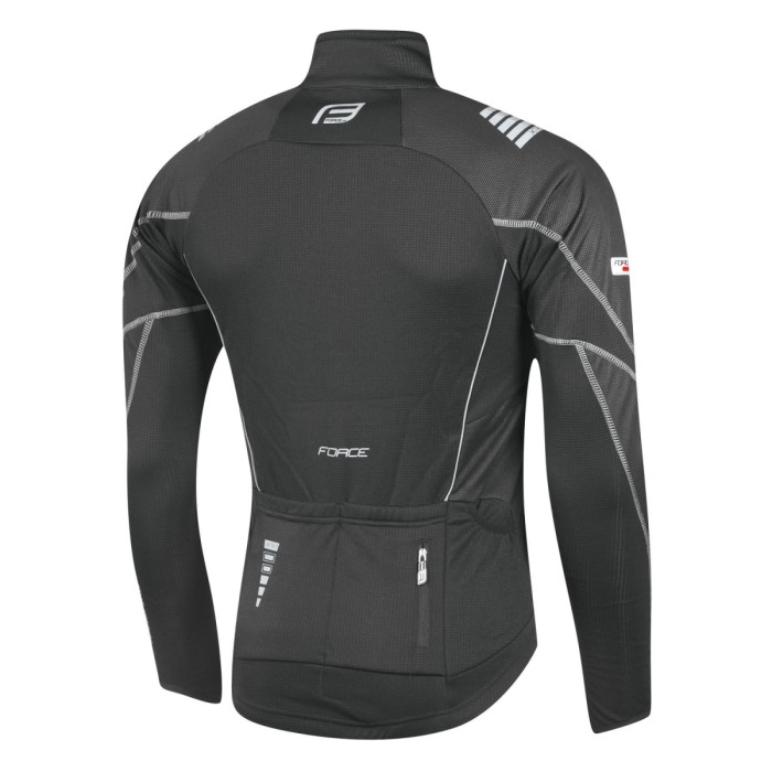 Bliuzonas nuo vėjo FORCE X70 (juodas) dydis XXL Bliuzonas nuo vėjo FORCE X70 (juodas) dydis XXL