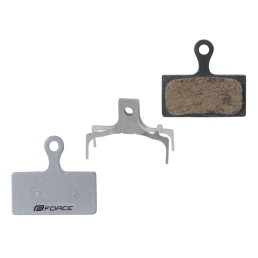 Diskinių stabdžių kaladėlės FORCE Shimano G03A, aliuminis, guminės Diskinių stabdžių kaladėlės FORCE Shimano G03A, aliuminis, guminės