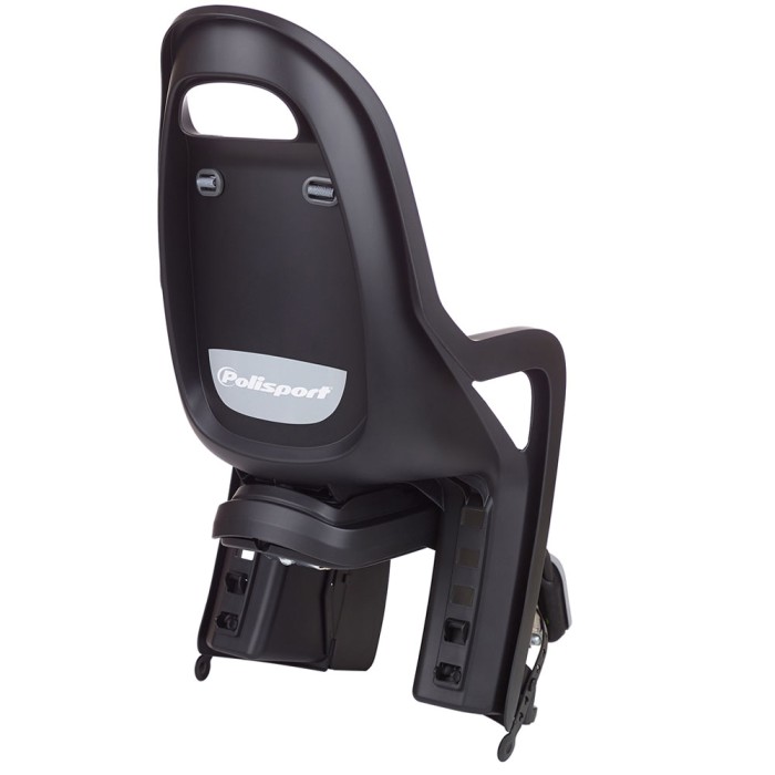 Dviračio kėdutė Polisport Groovy RS+ ant rėmo 22kg (juoda)
