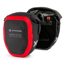 Dviračio krepšys ant bagažinės EXTRAWHEEL Wayfarer Premium, 2 vnt. 50l