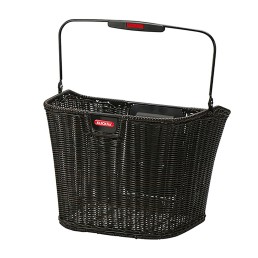 Dviračio krepšys ant vairo KLICKFix Structura 16l, 7kg (pintas, juodas) Dviračio krepšys ant vairo KLICKFix Structura 16l, 7kg (pintas, juodas)