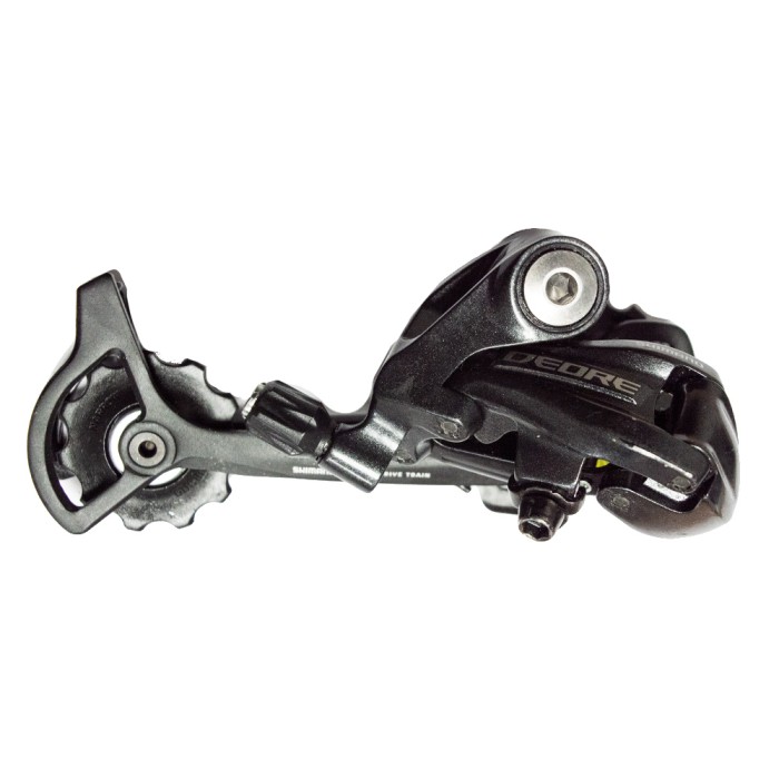Galinis perjungėjas Shimano M591 Deore 9 pavarų, ilga kojelė (juodas)