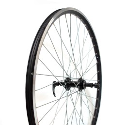 Galinis ratas 26" Stars Rim Breeze ratlankis, U-Link stebulė, pramoniniai guoliai, V-Brake Galinis ratas 26" Stars Rim Breeze ratlankis, U-Link stebulė, pramoniniai guoliai, V-Brake