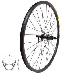 Galinis ratas 26'' STARSCircle J19SE 32H Shimano TX505 stebulė su greitveržle Galinis ratas 26'' STARSCircle J19SE 32H Shimano TX505 stebulė su greitveržle