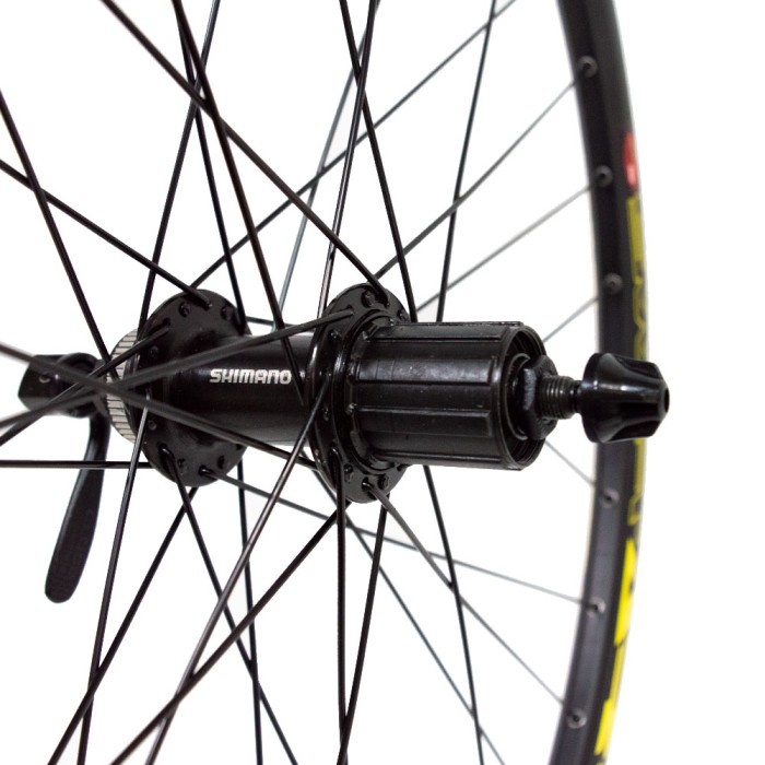 Galinis ratas 26'' STARSCircle J19SE 32H Shimano TX505 stebulė su greitveržle Galinis ratas 26 STARSCircle J19SE 32H Shimano TX505 stebulė su greitveržle