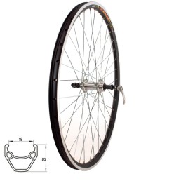 Galinis ratas 26'' STARSCircle J19SZ ratlankis, aliuminė stebulė, V-Brake Galinis ratas 26'' STARSCircle J19SZ ratlankis, aliuminė stebulė, V-Brake
