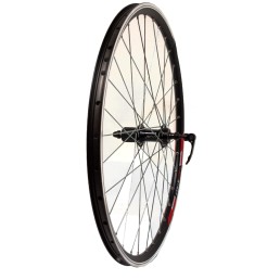 Galinis ratas 26" Sunstart v-tipo stabdžiams, 32H, 8-11 pav. U-link stebulė, su greitveržle Galinis ratas 26" Sunstart v-tipo stabdžiams, 32H, 8-11 pav. U-link stebulė, su greitveržle