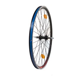 Galinis ratas 26" TwentySix v-tipo stabdžiams, 36H, užsukama stebulė, su varžt (juodas) Galinis ratas 26" TwentySix v-tipo stabdžiams, 36H, užsukama stebulė, su varžt (juodas)