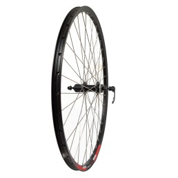 Galinis ratas 28/29", 36H, dvigubas, diskiniai stabdžiai U-Link Centerlock, su greitveržle