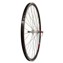 Galinis ratas 28/29", 36H, dvigubas, kniedytas, V-tipo stabdžiai, 5-7 pav. su greitveržle Galinis ratas 28/29", 36H, dvigubas, kniedytas, V-tipo stabdžiai, 5-7 pav. su greitveržle