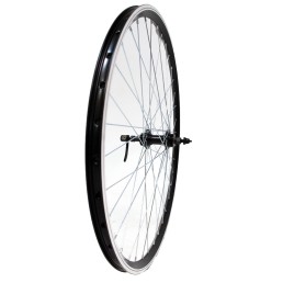 Galinis ratas 28/29" Dynamic ratlankis, U-link stebulė, V-tipo stabdžiams, su greitveržle (juodas) Galinis ratas 28/29" Dynamic ratlankis, U-link stebulė, V-tipo stabdžiams, su greitveržle (juodas)