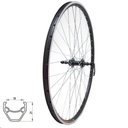 Galinis ratas 28/29'' STARSCircle J19SZ 36H U-link stebulė su greitveržle (juodas)