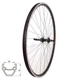 Galinis ratas 28/29'' STARSCircle J19SZ ratlankis, aliuminė stebulė, V-Brake