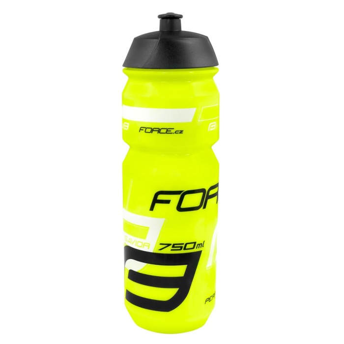 Gertuvė Force Savior 0,75l (fluorescencinė/juoda/balta) Gertuvė Force Savior 0,75l (fluorescencinė/juoda/balta)