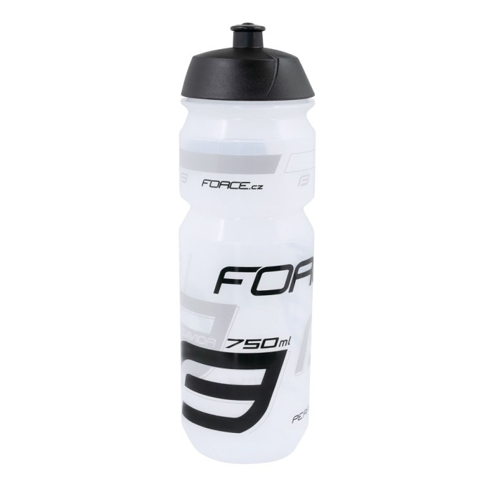 Gertuvė Force Savior 0,75l (permatoma/juoda) Gertuvė Force Savior 0,75l (permatoma/juoda)