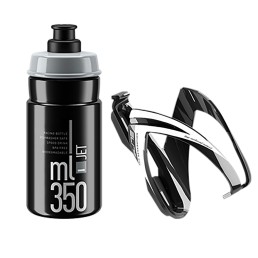Gertuvė su laikikliu ELITE Kit CEO, 350ml (juoda/pilka) Gertuvė su laikikliu ELITE Kit CEO, 350ml (juoda/pilka)