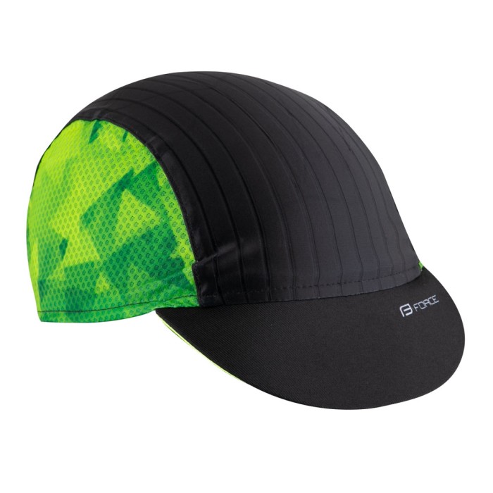 Kepurė FORCE CORE su snapeliu (juoda/fluorescencinė) L-XL