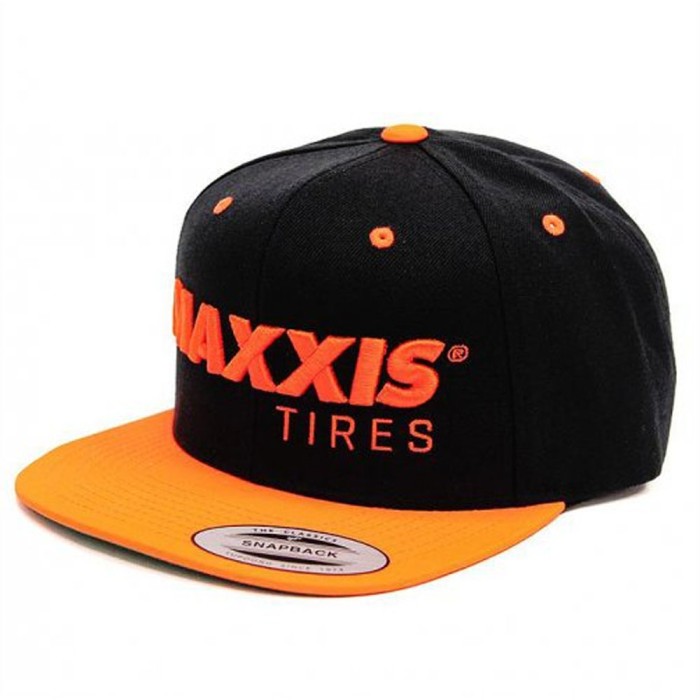 Kepurė MAXXIS Street Hip-Hop (juoda/oranžinė)