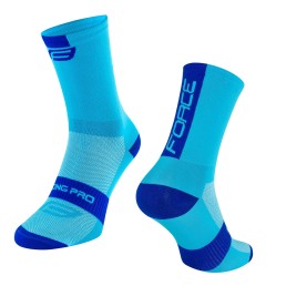 Kojinės FORCE Long PRO, (mėlyna) L-XL 42-46 Kojinės FORCE Long PRO, (mėlyna) L-XL 42-46