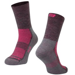 Kojinės FORCE POLAR, (pilka/rožinė) L-XL 42-47 Kojinės FORCE POLAR, (pilka/rožinė) L-XL 42-47
