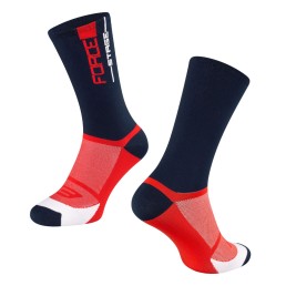 Kojinės FORCE STAGE (mėlyna/raudona) L-XL 42-46 Kojinės FORCE STAGE (mėlyna/raudona) L-XL 42-46