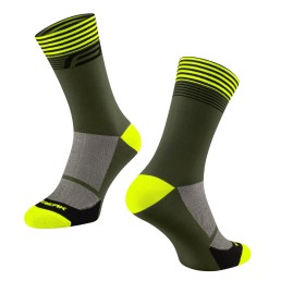 Kojinės FORCE STREAK (žalia/fluorescencinė) L-XL 42-46 Kojinės FORCE STREAK (žalia/fluorescencinė) L-XL 42-46