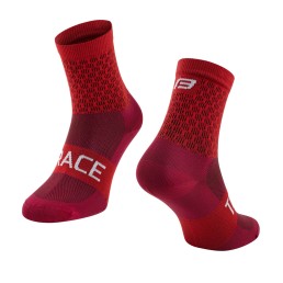 Kojinės FORCE Trace (raudona) S-M 36-41 Kojinės FORCE Trace (raudona) S-M 36-41