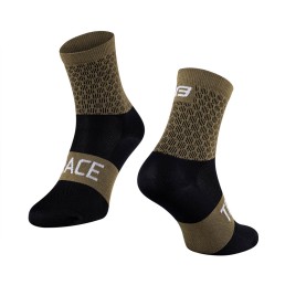 Kojinės FORCE Trace (žalia/juoda) L-XL 42-47 Kojinės FORCE Trace (žalia/juoda) L-XL 42-47