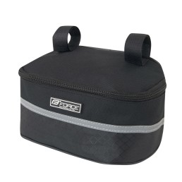Krepšelis ant vairo FORCE Roller 1,9l (juodas) Krepšelis ant vairo FORCE Roller 1,9l (juodas)