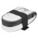 Krepšelis FORCE Ride Minipac velcro sistema (balta)