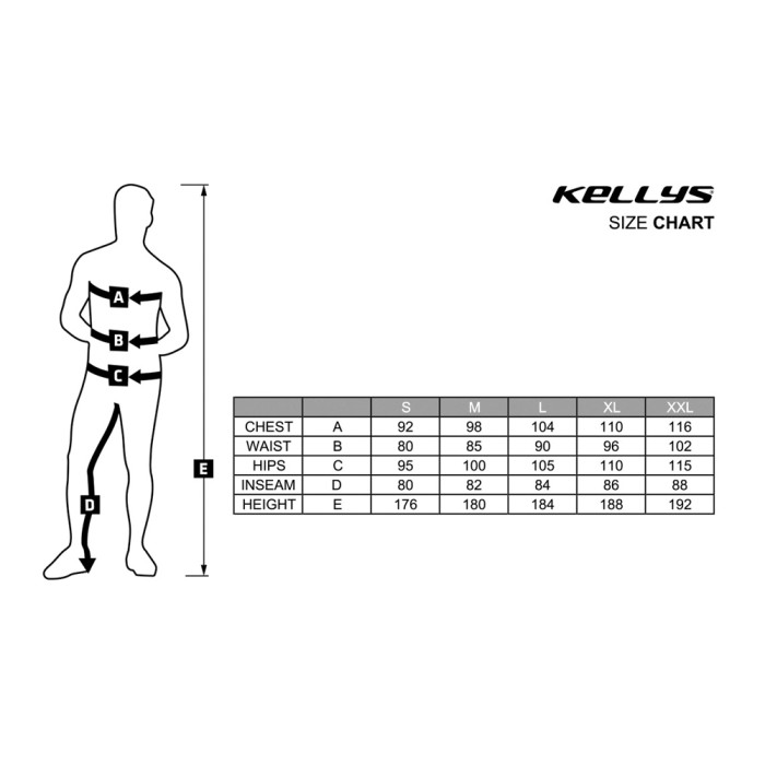 Marškinėliai KLS Rival 2 (balti) L