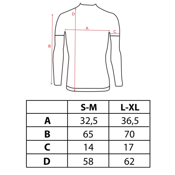 Marškinėliai / termo apatiniai FORCE Snowstorm (juodi) L-XL