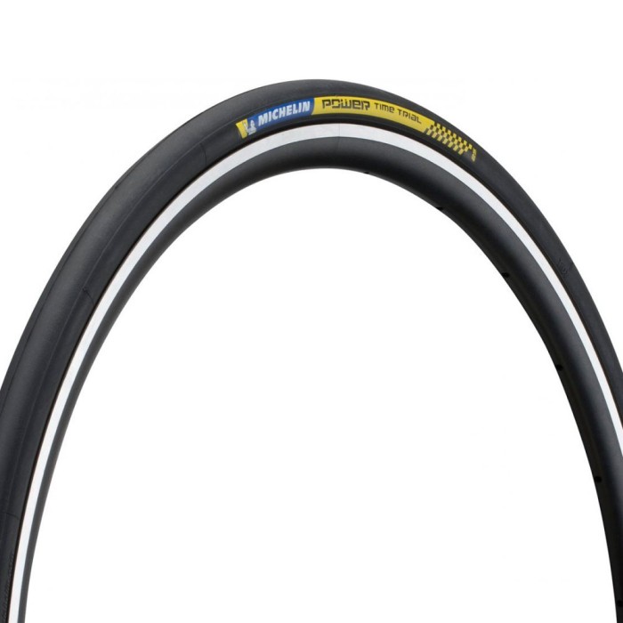 Padanga Michelin Power Time Trial 700x25 (25-622) (juoda) sulankstoma