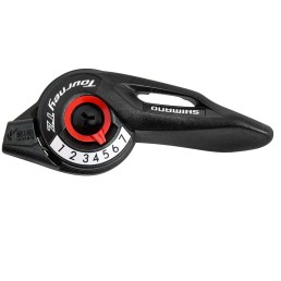 Pavarų perjungimo rankenėlė SHIMANO TZ500 7 pav. dešinė Pavarų perjungimo rankenėlė SHIMANO TZ500 7 pav. dešinė