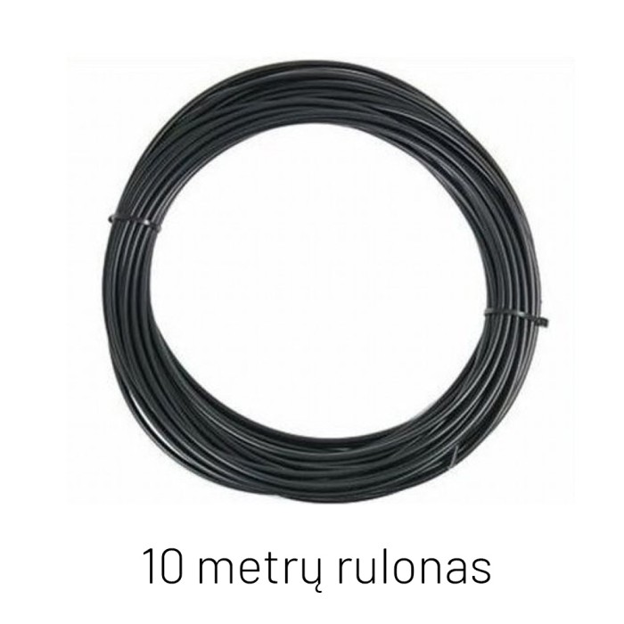 Pavarų šarvas 4mm PROMAX 10m (juodas)