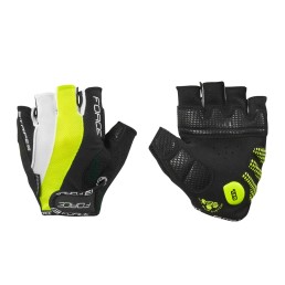 Pirštinės FORCE Stripe (juoda/fluorescencinė) L Pirštinės FORCE Stripe (juoda/fluorescencinė) L