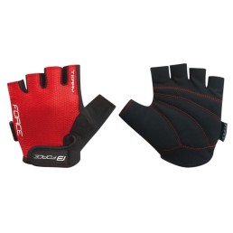 Pirštinės FORCE Terry (raudona/juoda) XL Pirštinės FORCE Terry (raudona/juoda) XL