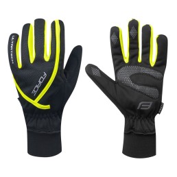 Pirštinės FORCE Ultra Tech žieminės (juoda/fluorescentinė) M Pirštinės FORCE Ultra Tech žieminės (juoda/fluorescentinė) M