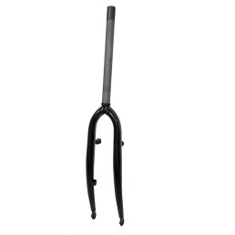 Priekinė kieta šakė 28", su sriegiu 25,4mm (juoda)