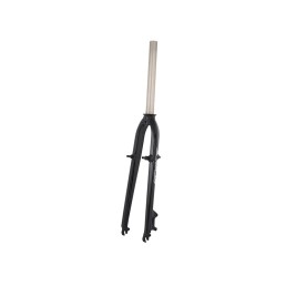 Priekinė kieta šakė FORCE Trekking 28" diskiniams stabdžiams (Post) + V-brake (aliuminė, juoda)