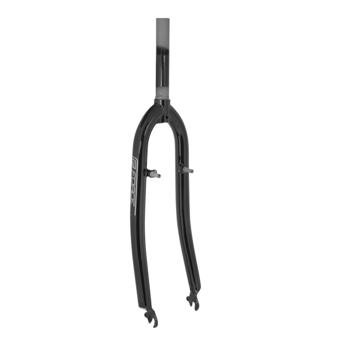 Priekinė kieta šakė FORCE Trekking 28" V-brake 1" su sriegiu (plienas, juoda) Priekinė kieta šakė FORCE Trekking 28" V-brake 1" su sriegiu (plienas, juoda)