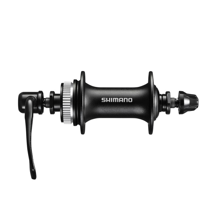 Priekinė stebulė Shimano Acera M3050 100mm 32H Center Lock, su greitveržle Priekinė stebulė Shimano Acera M3050 100mm 32H Center Lock, su greitveržle