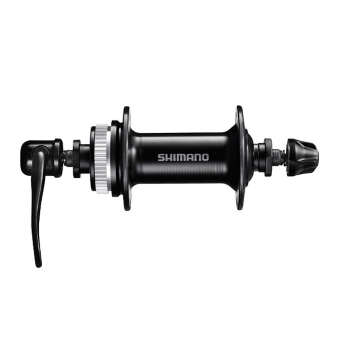 Priekinė stebulė SHIMANO Tourney TX505 32H diskiniam, su greitveržle Priekinė stebulė SHIMANO Tourney TX505 32H diskiniam, su greitveržle