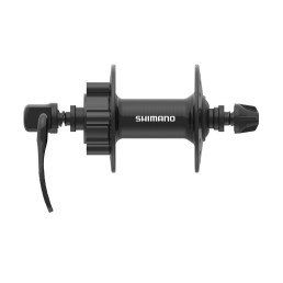Priekinė stebulė - Shimano TX506, 6 varžt. diskui, 36H su greitveržle (juoda) Priekinė stebulė - Shimano TX506, 6 varžt. diskui, 36H su greitveržle (juoda)